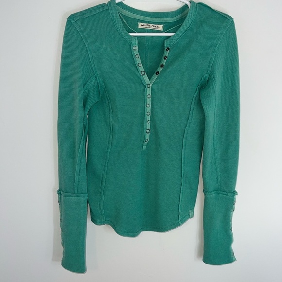 Free People Nailed It Henley size small - Picture 4 of 16